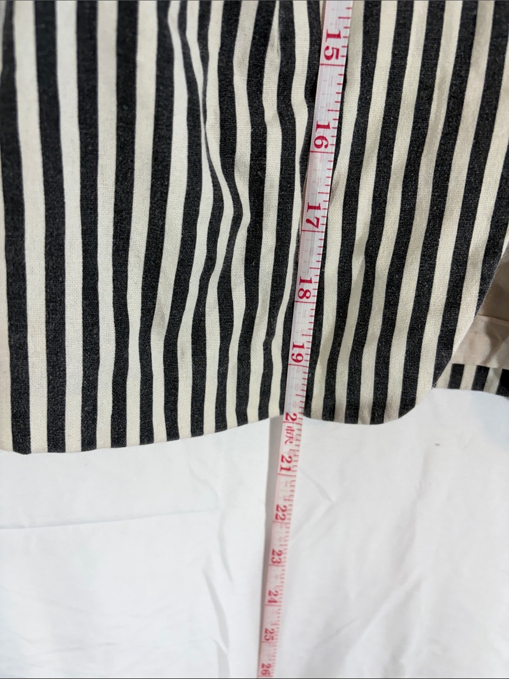Simon miller Sleeveless Striped Button-Front Vest Jacket - Black & White - Picture 5 of 6